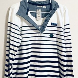 LL Bean Size Large rugby top